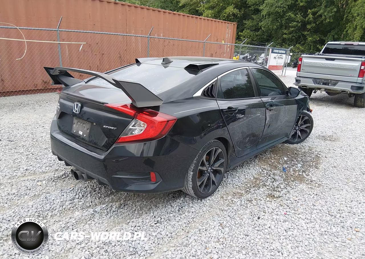 2020 Honda Civic Sport VIN:2HGFC2F83LH598693 - 4