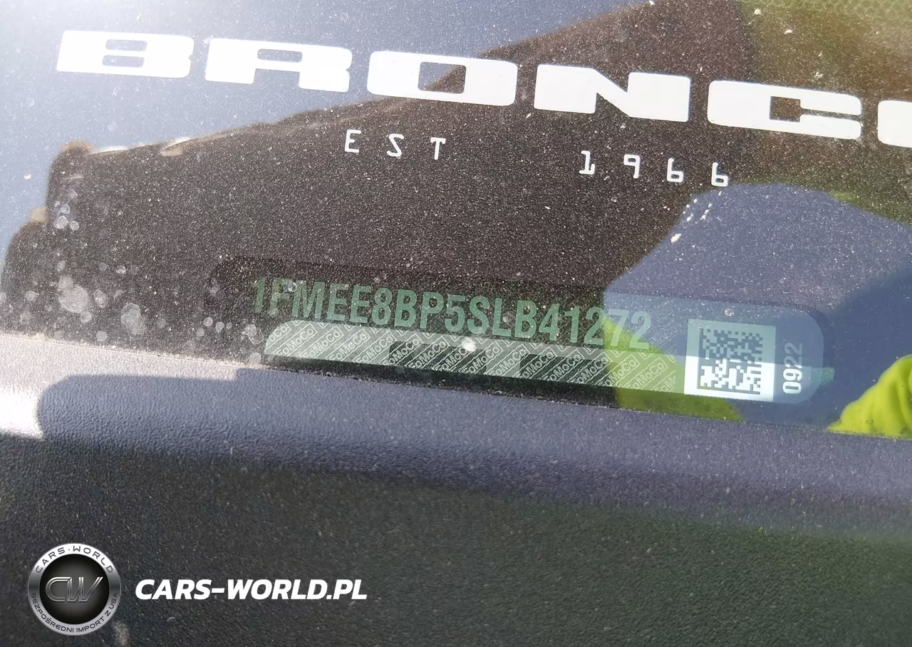 2025 Ford Bronco Outer Banks VIN:1FMEE8BP5SLB41272 - 18