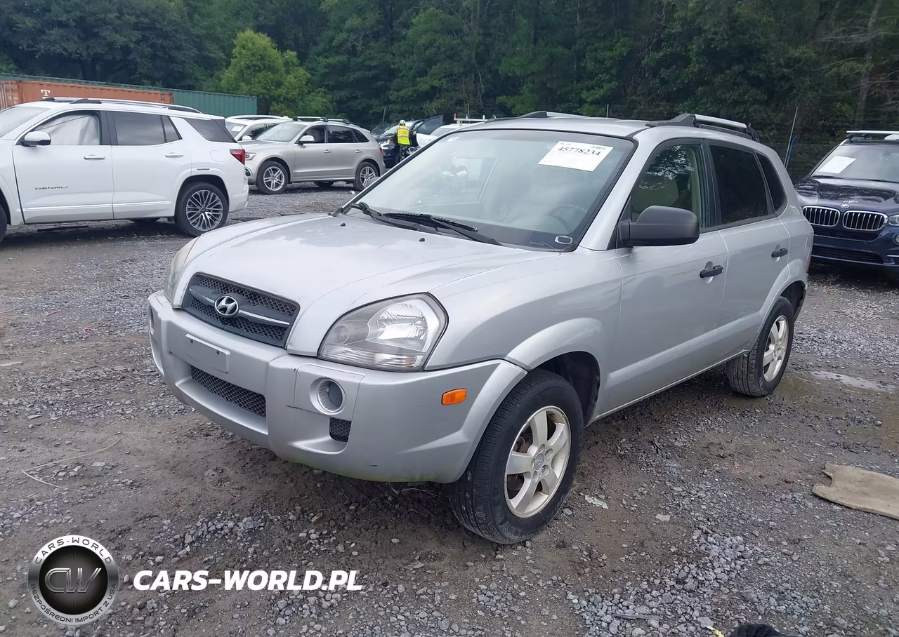 2007 Hyundai Tucson Gls VIN:KM8JM12B67U649653 - 2