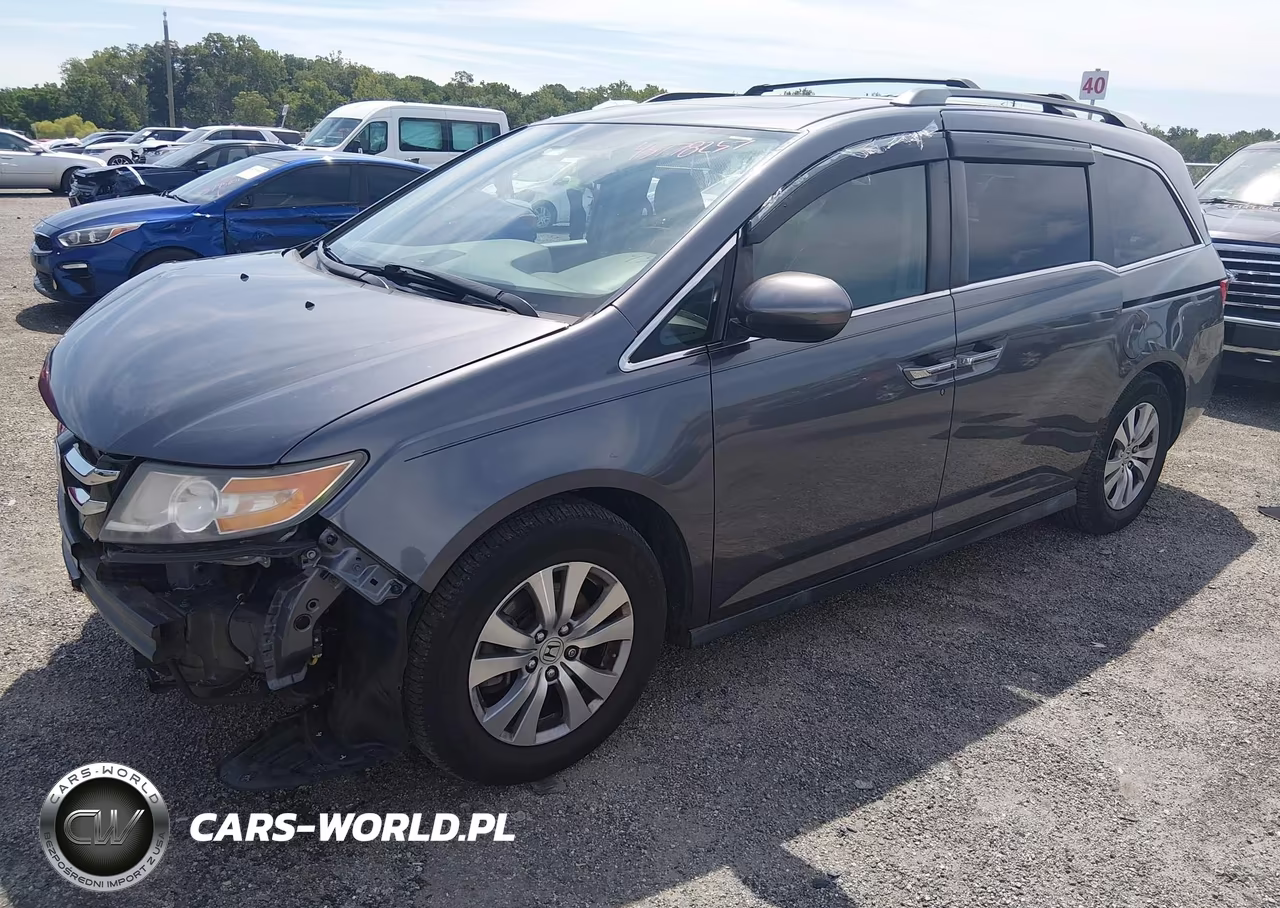 2017 Honda Odyssey Ex-L VIN:5FNRL5H6XHB022167 - 2