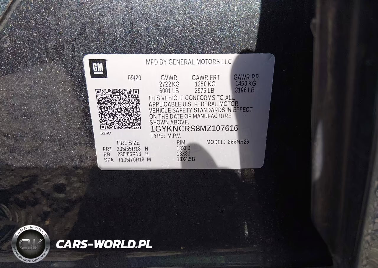 2021 Cadillac Xt5 Fwd Premium Luxury VIN:1GYKNCRS8MZ107616 - 9