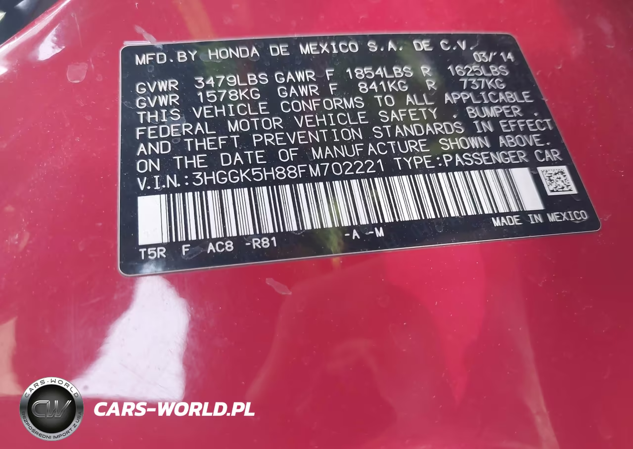 2015 Honda Fit Ex-Ex-L VIN:3HGGK5H88FM702221 - 9