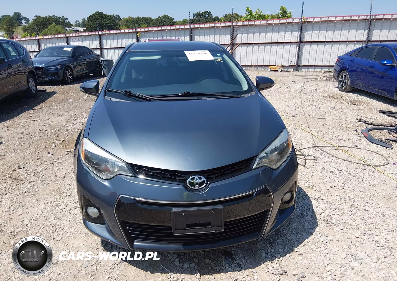 2015 Toyota Corolla S Plus VIN:5YFBURHEXFP330065 - 12