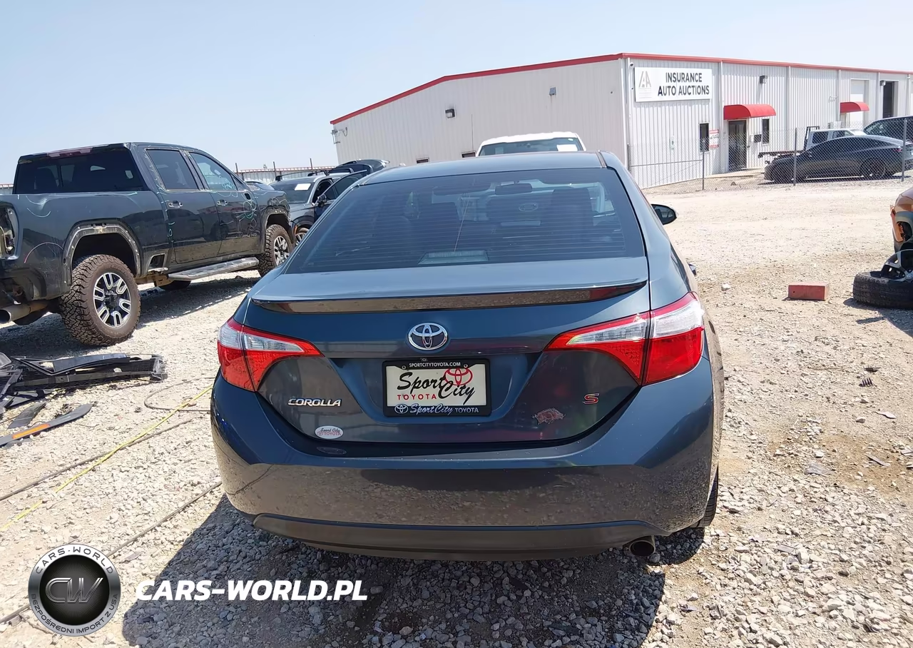 2015 Toyota Corolla S Plus VIN:5YFBURHEXFP330065 - 16
