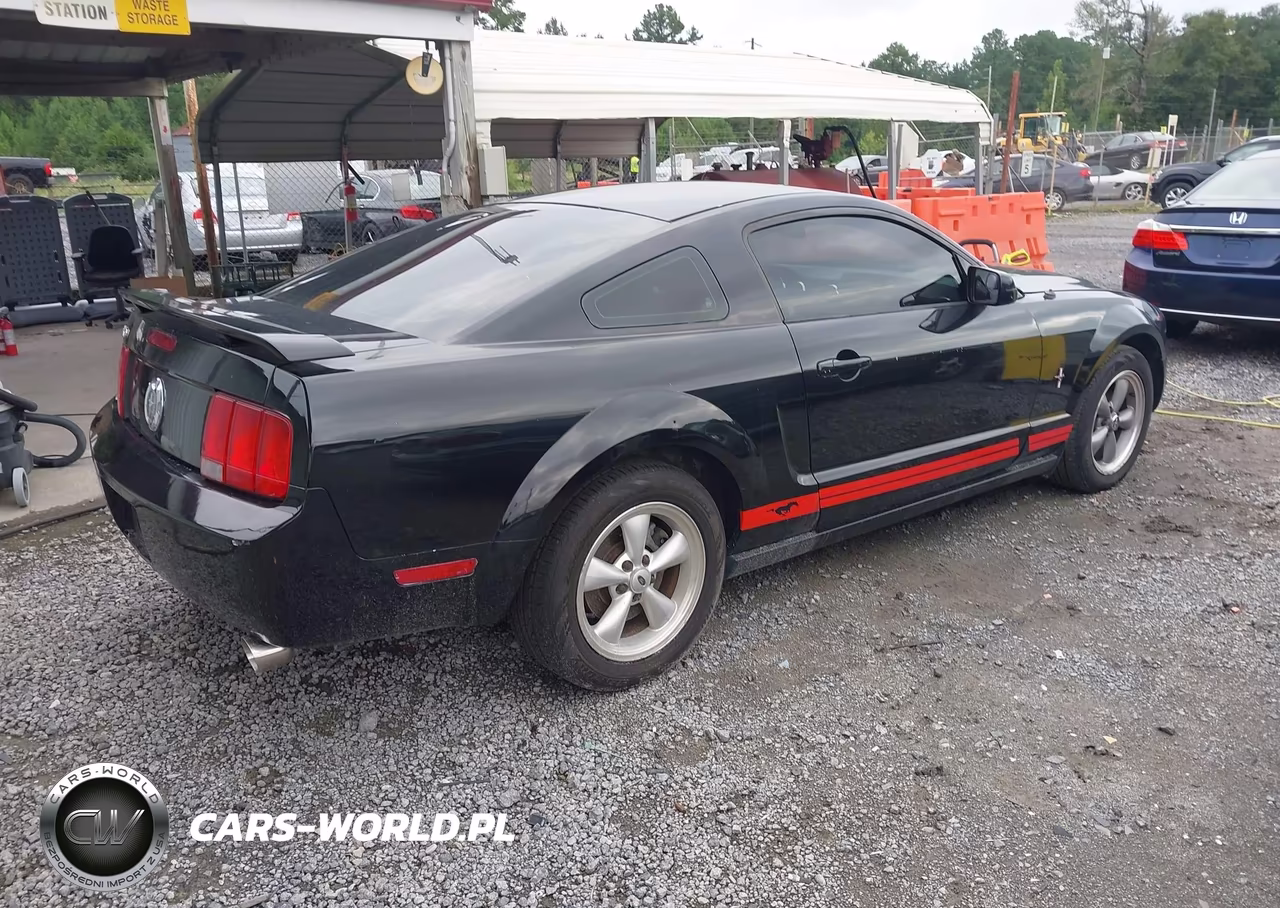 2007 Ford Mustang V6 Deluxe-V6 Premium VIN:1ZVFT80N675289682 - 4