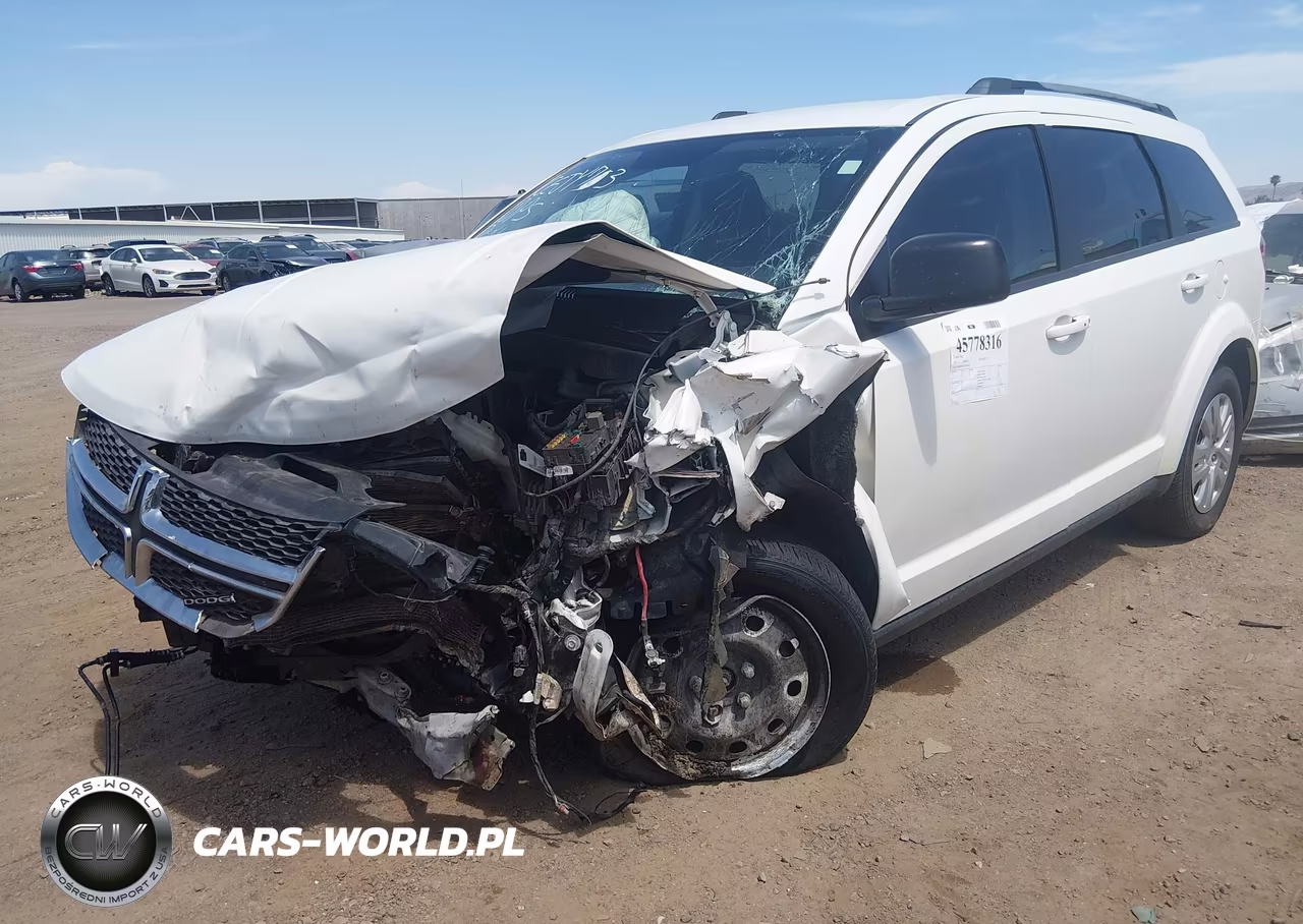2017 Dodge Journey Se VIN:3C4PDCAB3HT706740 - 2