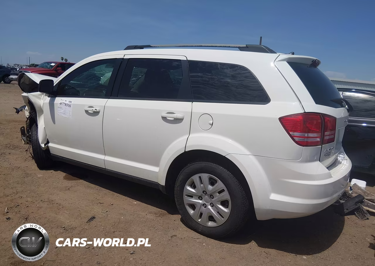 2017 Dodge Journey Se VIN:3C4PDCAB3HT706740 - 3