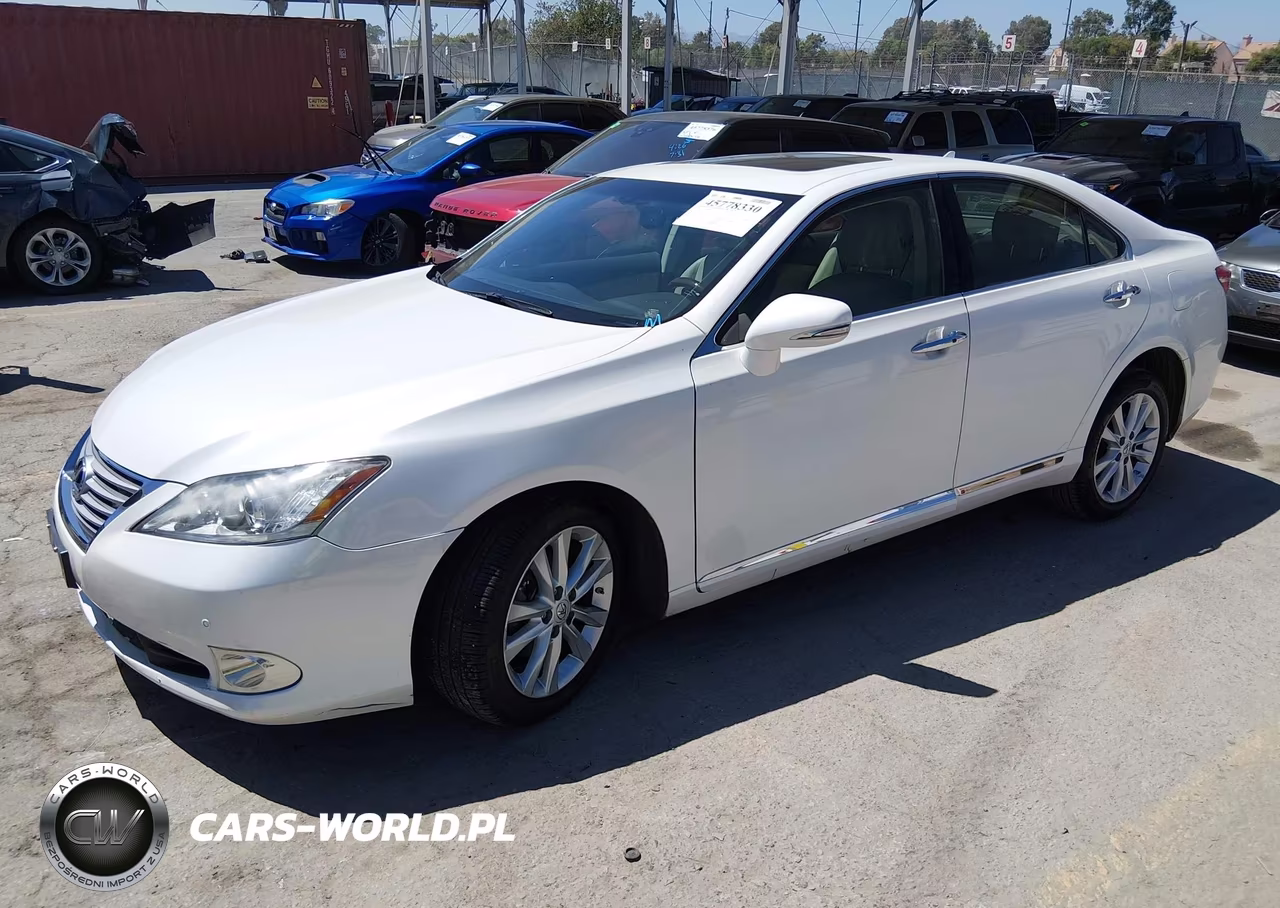 2012 Lexus Es 350 VIN:JTHBK1EG7C2510965 - 2