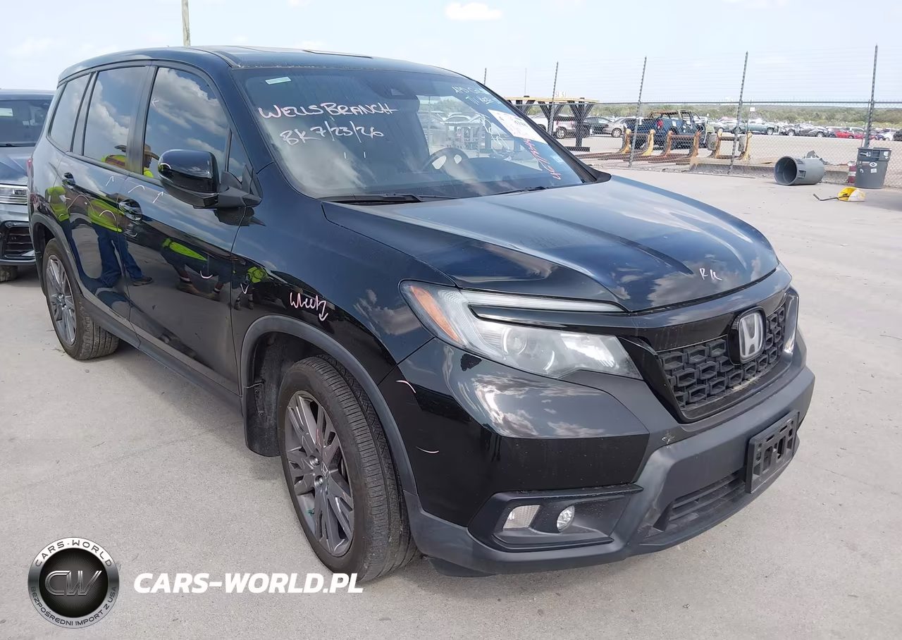 2021 Honda Passport 2Wd Ex-L VIN:5FNYF7H59MB015534 - 1