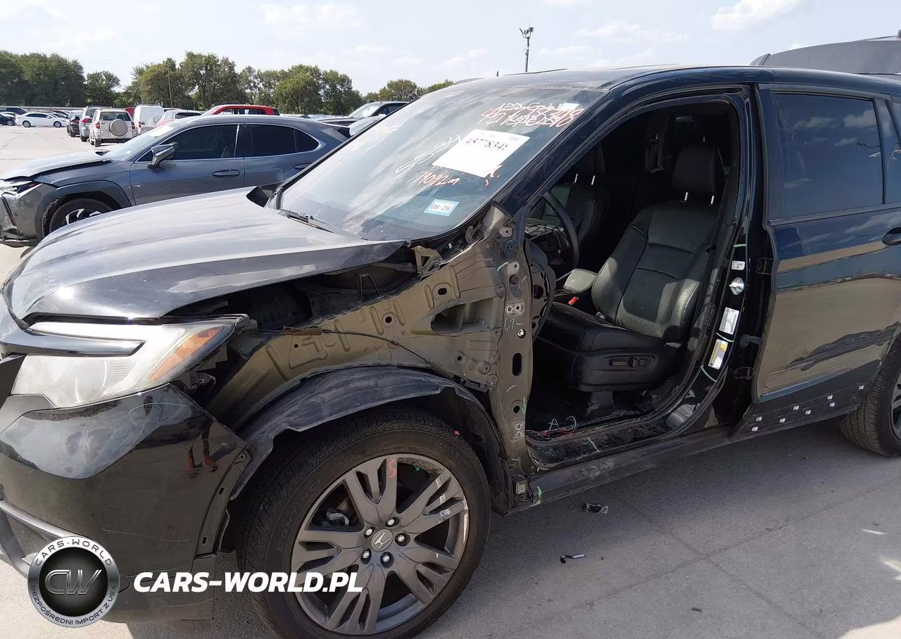 2021 Honda Passport 2Wd Ex-L VIN:5FNYF7H59MB015534 - 6
