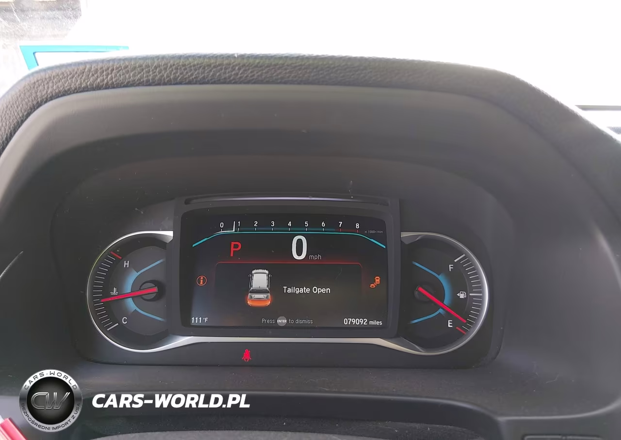 2021 Honda Passport 2Wd Ex-L VIN:5FNYF7H59MB015534 - 7