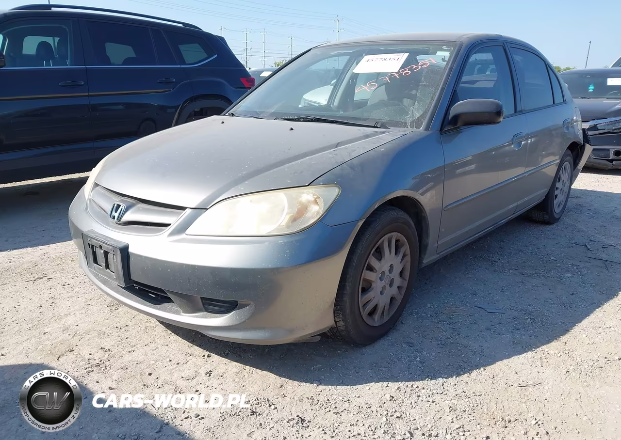 2005 Honda Civic Lx VIN:JHMES16585S007135 - 2