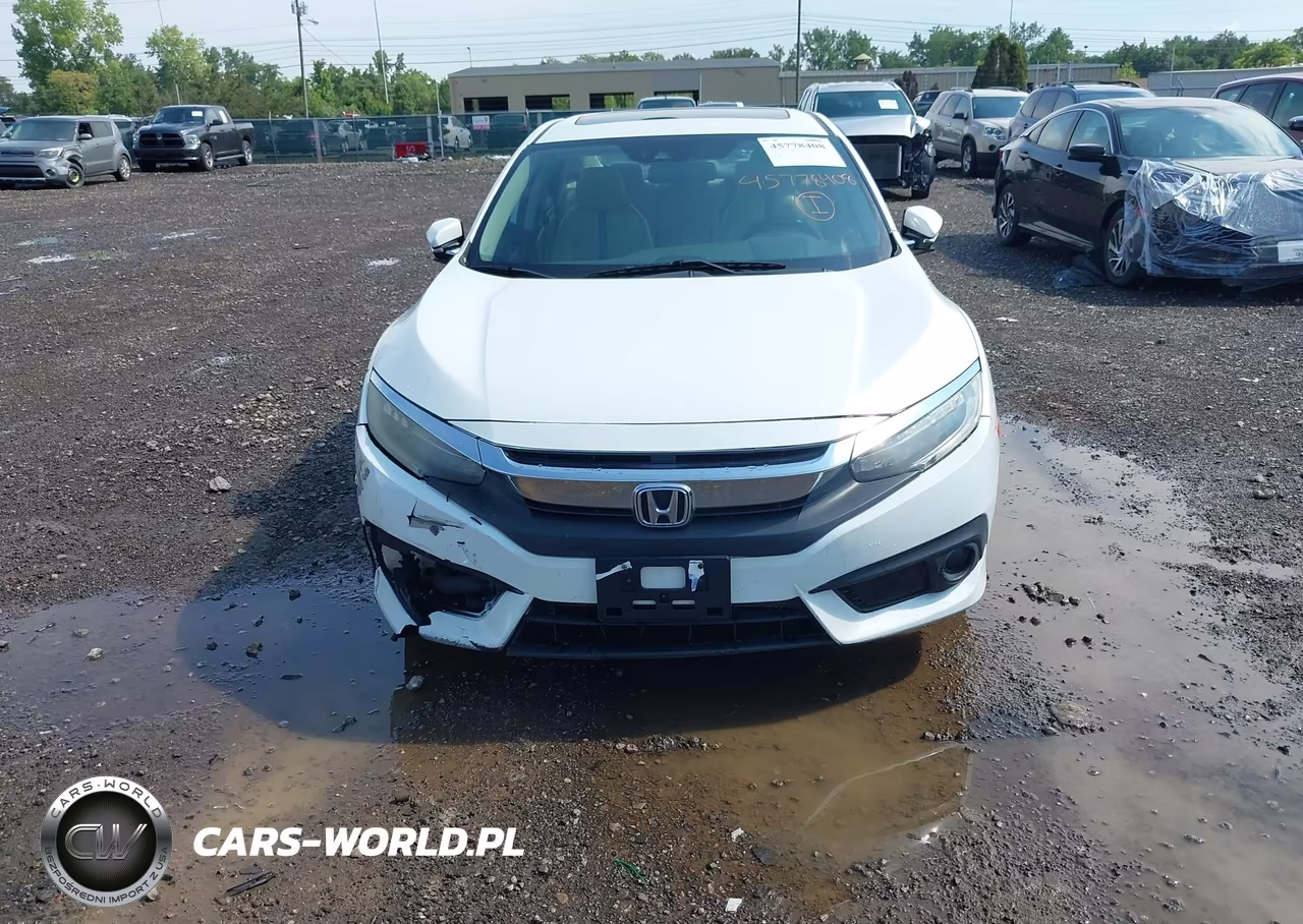 2017 Honda Civic Touring VIN:2HGFC1F96HH639182 - 11
