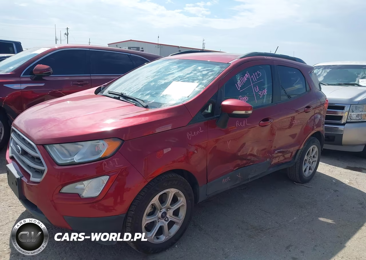 2021 Ford Ecosport Se VIN:MAJ3S2GE1MC408893 - 2