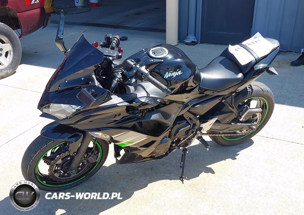 2019 Kawasaki Ex650 F VIN:JKAEXEK14KDA30745 - 2