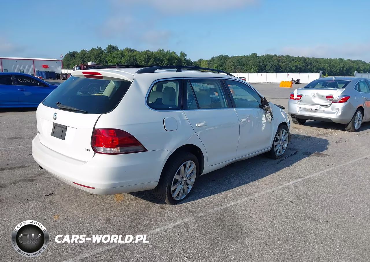 2012 Volkswagen Jetta Sportwagen 2.0L Tdi VIN:3VWPL7AJ8CM668438 - 4