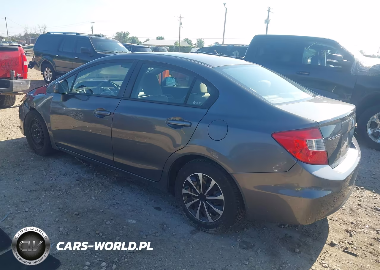 2012 Honda Civic Lx VIN:19XFB2F53CE098388 - 3