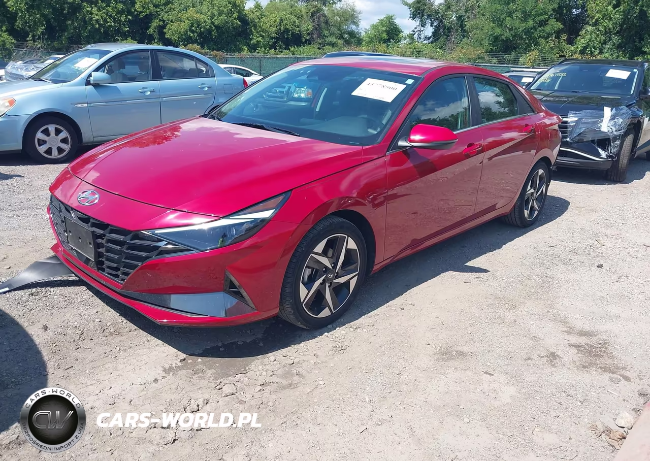 2023 Hyundai Elantra Hybrid Limited VIN:KMHLN4AJ8PU057123 - 2