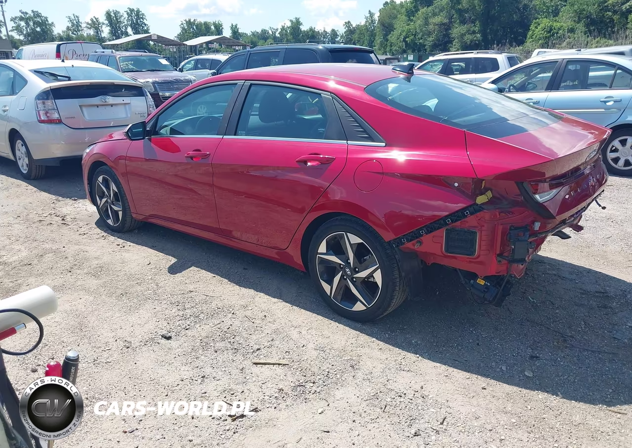 2023 Hyundai Elantra Hybrid Limited VIN:KMHLN4AJ8PU057123 - 3