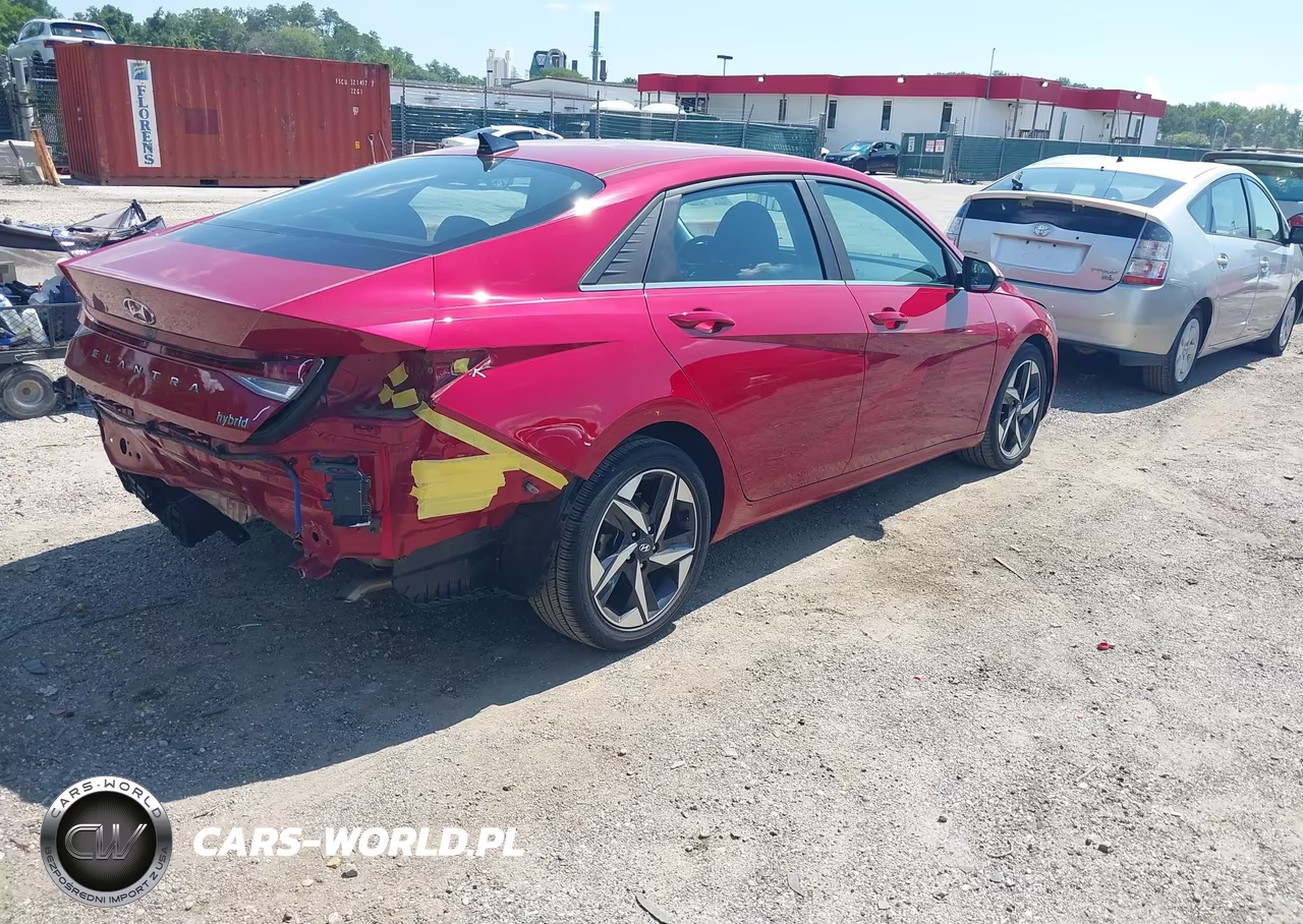 2023 Hyundai Elantra Hybrid Limited VIN:KMHLN4AJ8PU057123 - 4