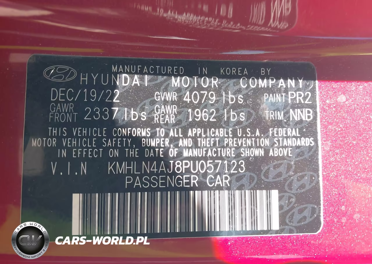 2023 Hyundai Elantra Hybrid Limited VIN:KMHLN4AJ8PU057123 - 9