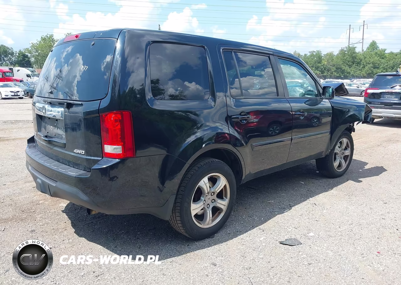 2014 Honda Pilot Ex-L VIN:5FNYF4H63EB036467 - 4