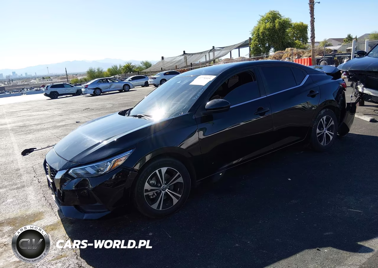 2021 Nissan Sentra Sv Xtronic Cvt VIN:3N1AB8CVXMY254737 - 2
