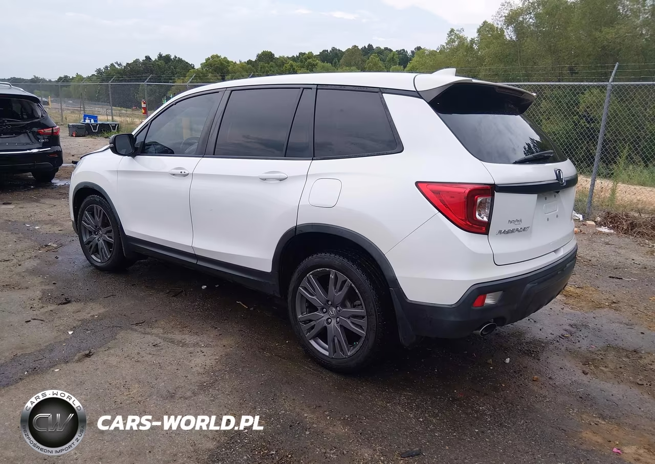 2021 Honda Passport 2Wd Ex-L VIN:5FNYF7H53MB012161 - 3