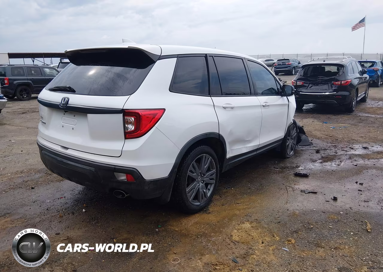 2021 Honda Passport 2Wd Ex-L VIN:5FNYF7H53MB012161 - 4