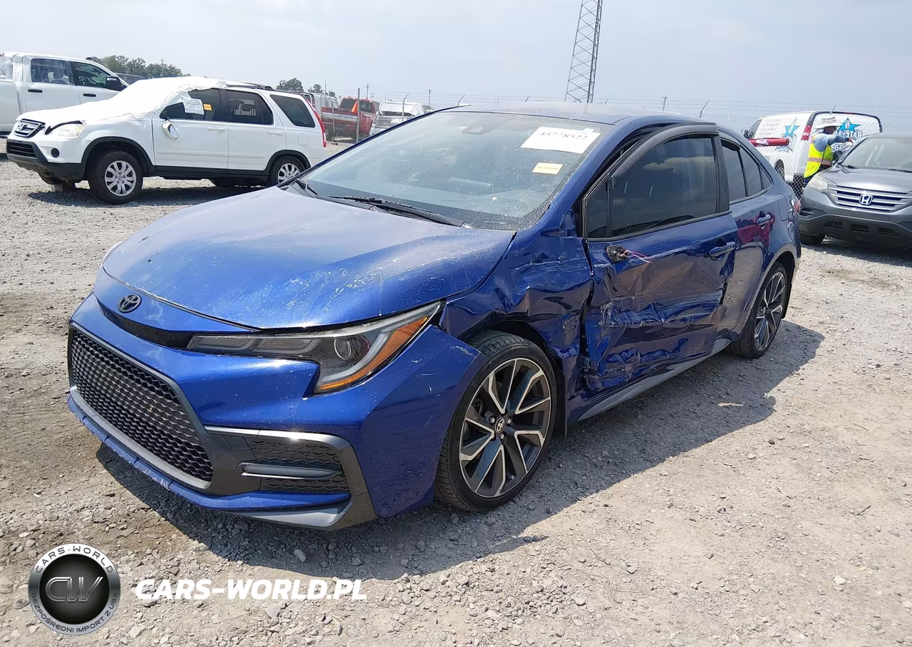 2021 Toyota Corolla Se VIN:JTDS4MCE1MJ057299 - 2