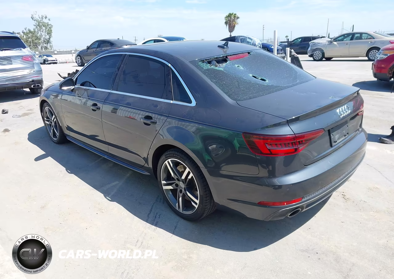 2018 Audi A4 2.0T Premium-2.0T Tech Premium VIN:WAUENAF48JN017976 - 3