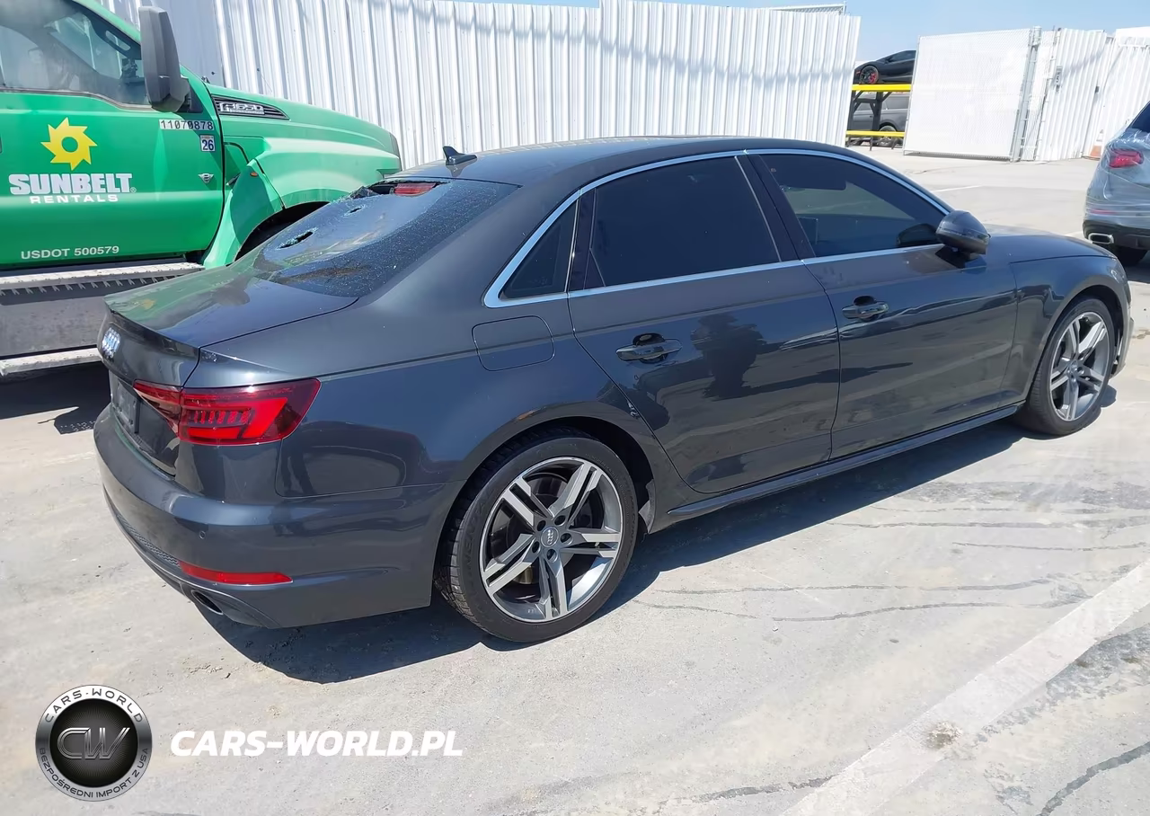 2018 Audi A4 2.0T Premium-2.0T Tech Premium VIN:WAUENAF48JN017976 - 4