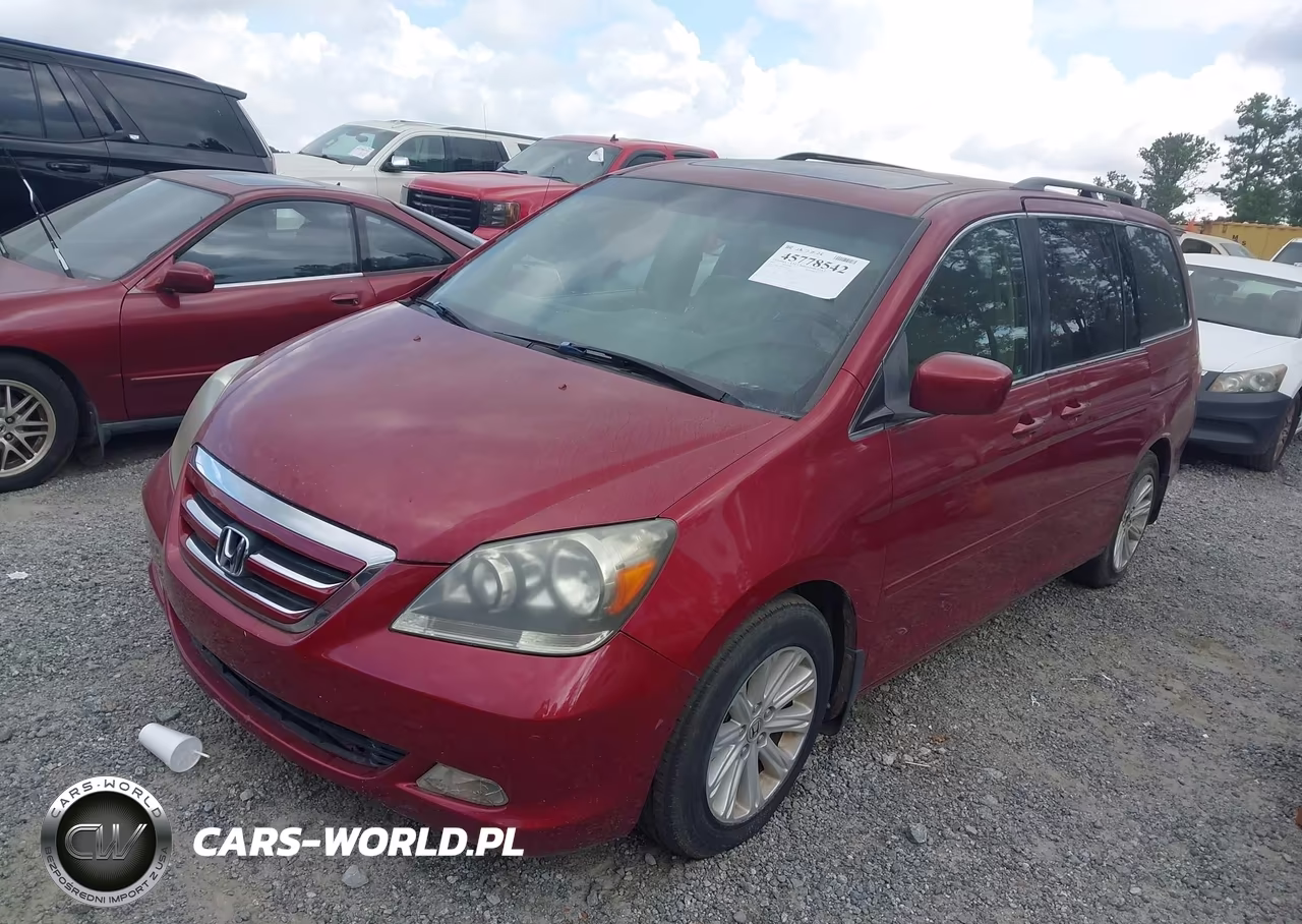 2005 Honda Odyssey Touring VIN:5FNRL38805B112252 - 2