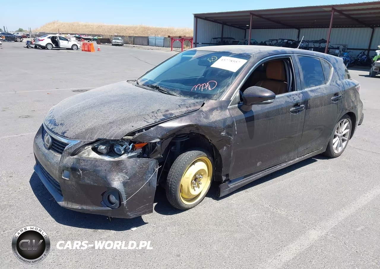 2012 Lexus Ct 200H Premium VIN:JTHKD5BH5C2107498 - 2