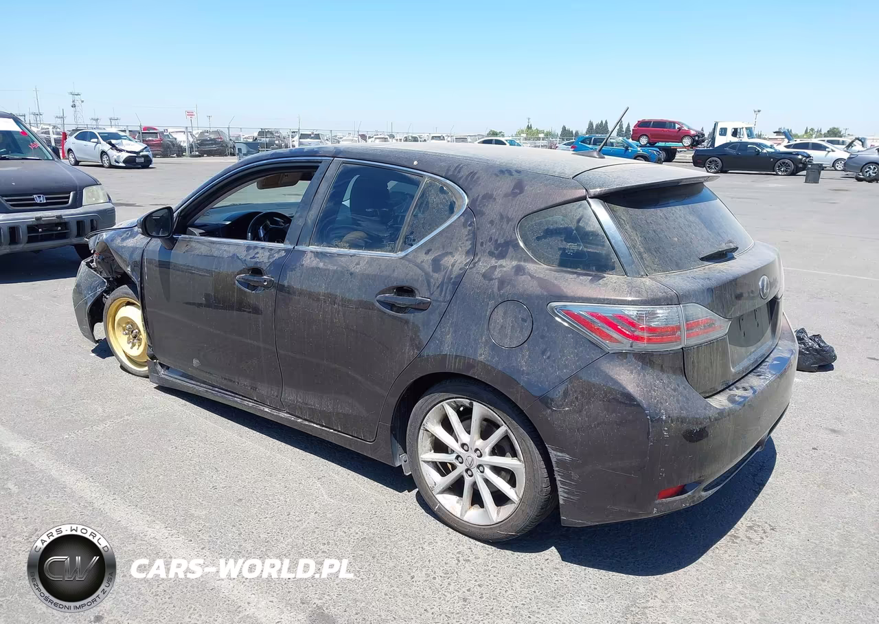 2012 Lexus Ct 200H Premium VIN:JTHKD5BH5C2107498 - 3
