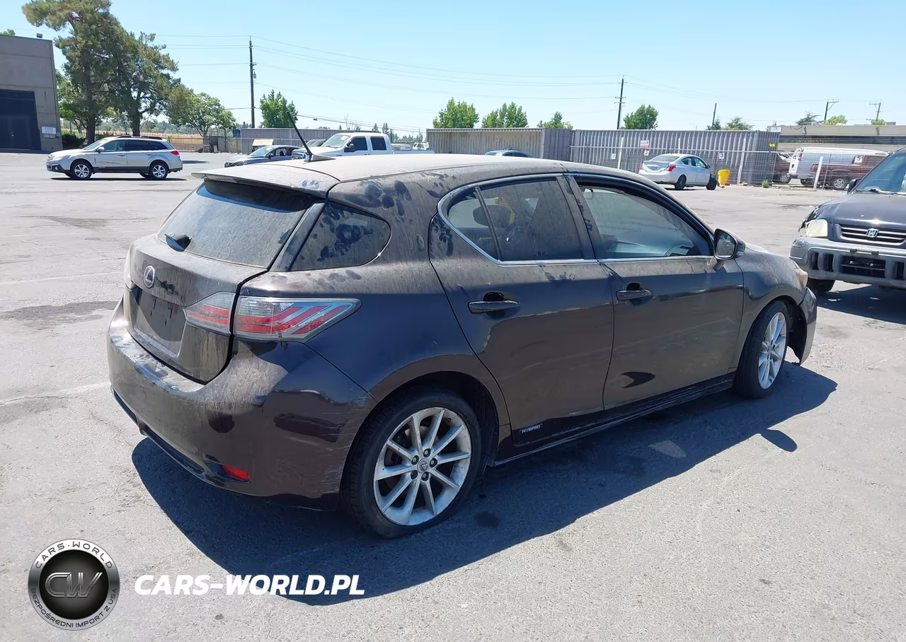 2012 Lexus Ct 200H Premium VIN:JTHKD5BH5C2107498 - 4