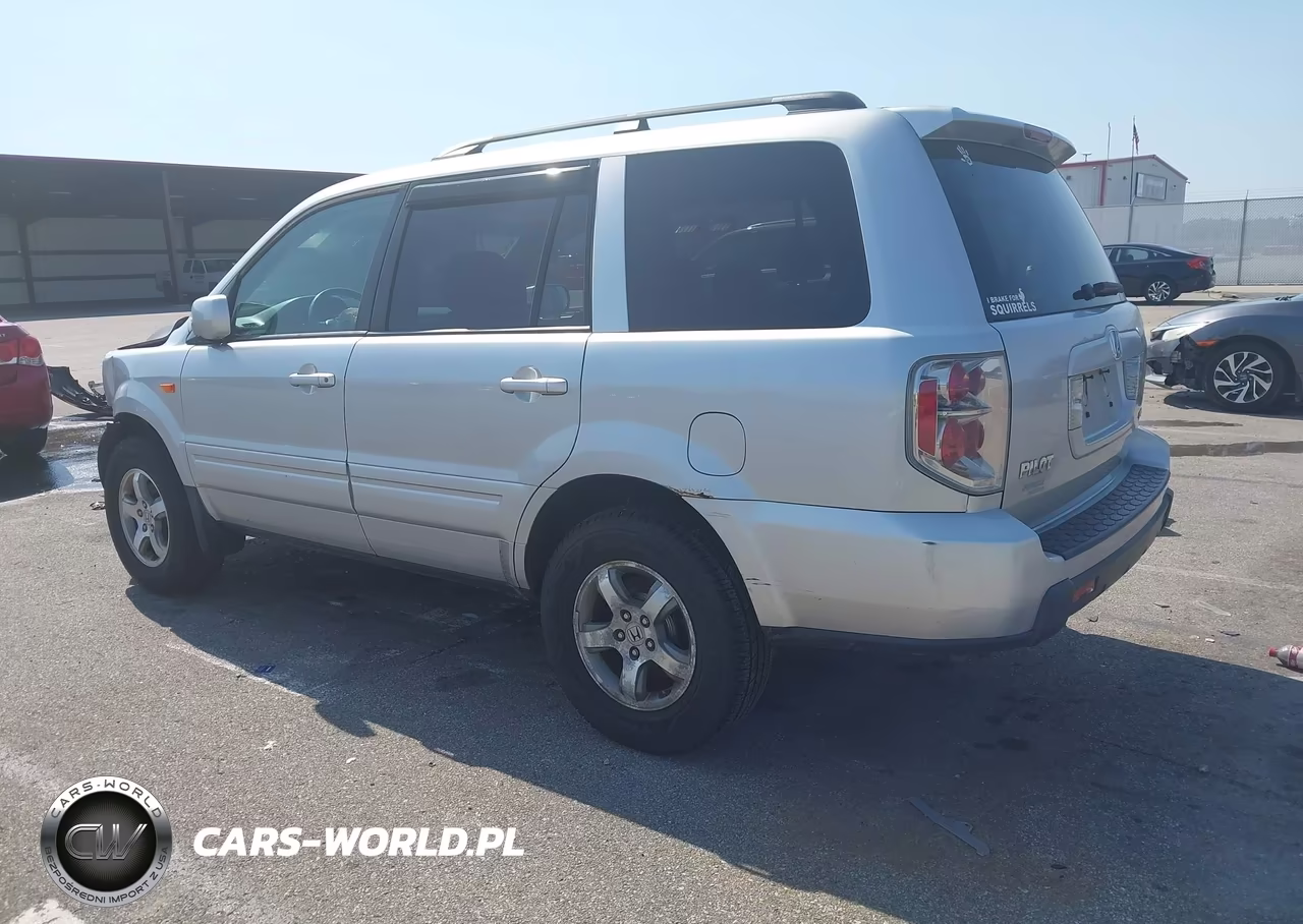 2006 Honda Pilot Ex VIN:2HKYF18476H527625 - 3