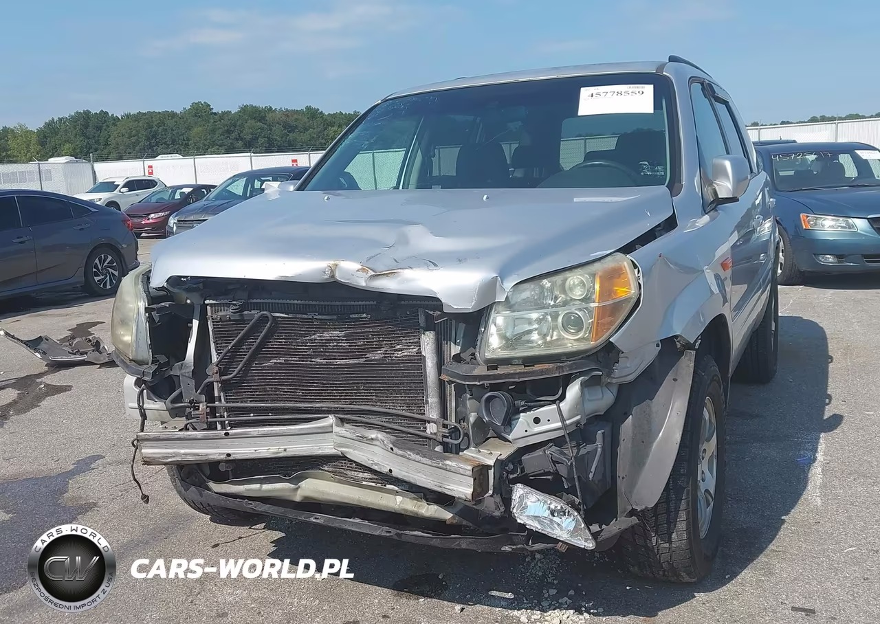 2006 Honda Pilot Ex VIN:2HKYF18476H527625 - 6
