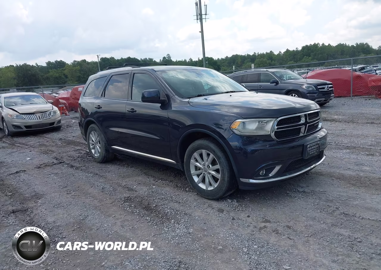 2014 Dodge Durango Sxt VIN:1C4RDHAG6EC344881 - 1