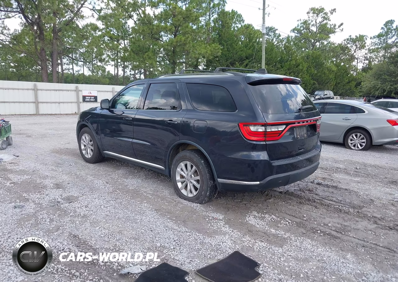 2014 Dodge Durango Sxt VIN:1C4RDHAG6EC344881 - 3