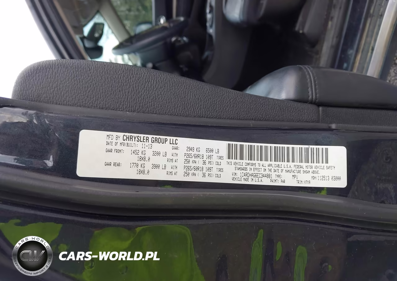 2014 Dodge Durango Sxt VIN:1C4RDHAG6EC344881 - 9