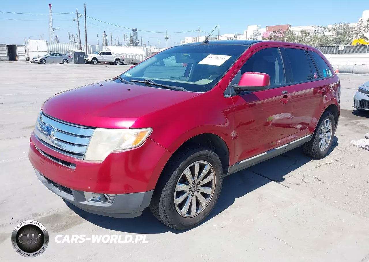 2007 Ford Edge Sel Plus VIN:2FMDK49C67BB43457 - 2