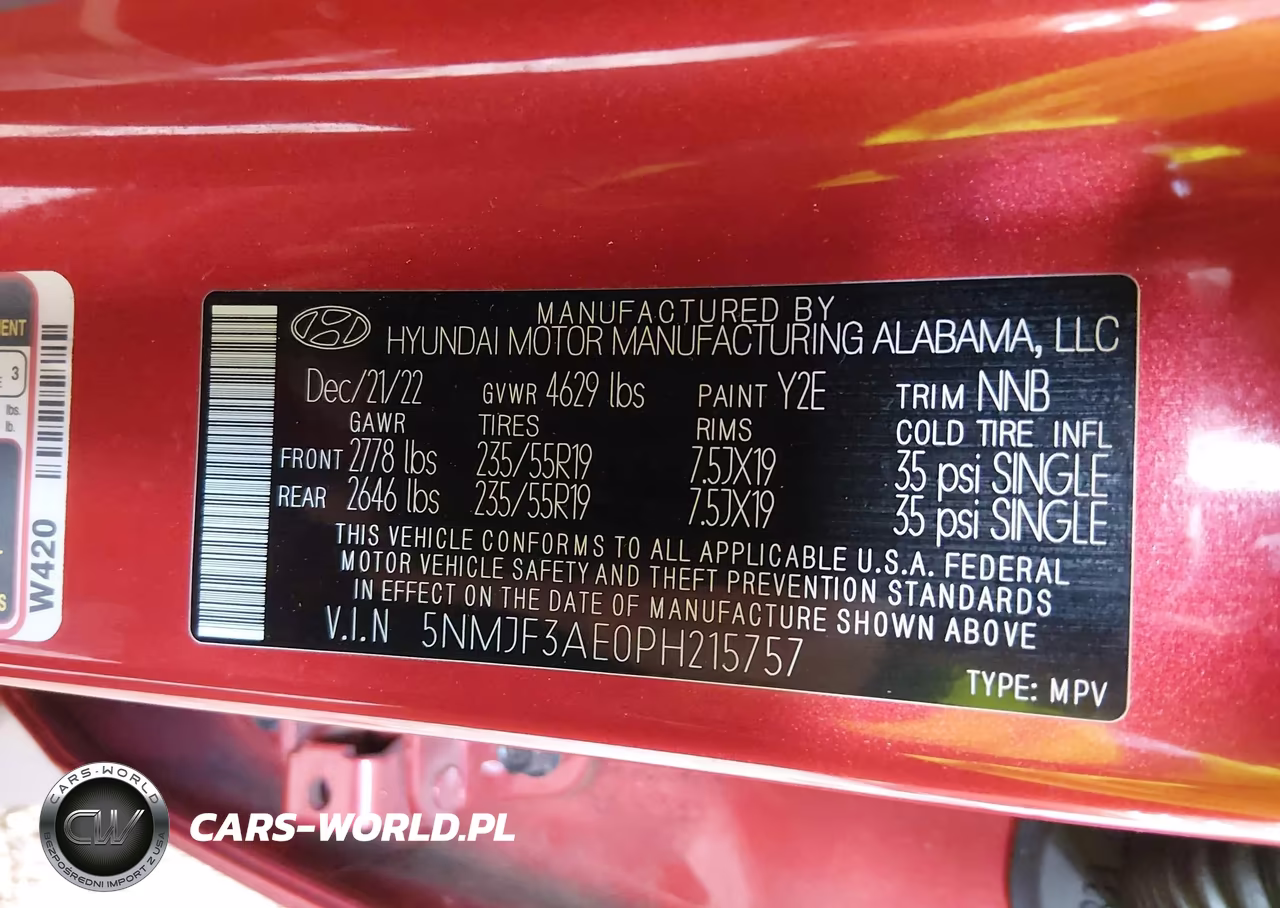 2023 Hyundai Tucson Sel VIN:5NMJF3AE0PH215757 - 9
