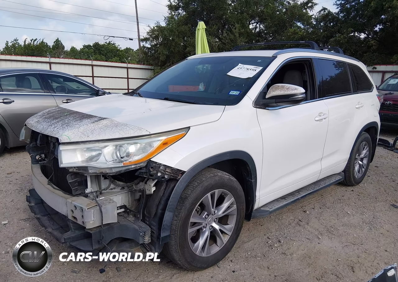 2014 Toyota Highlander Xle V6 VIN:5TDKKRFH5ES025467 - 2