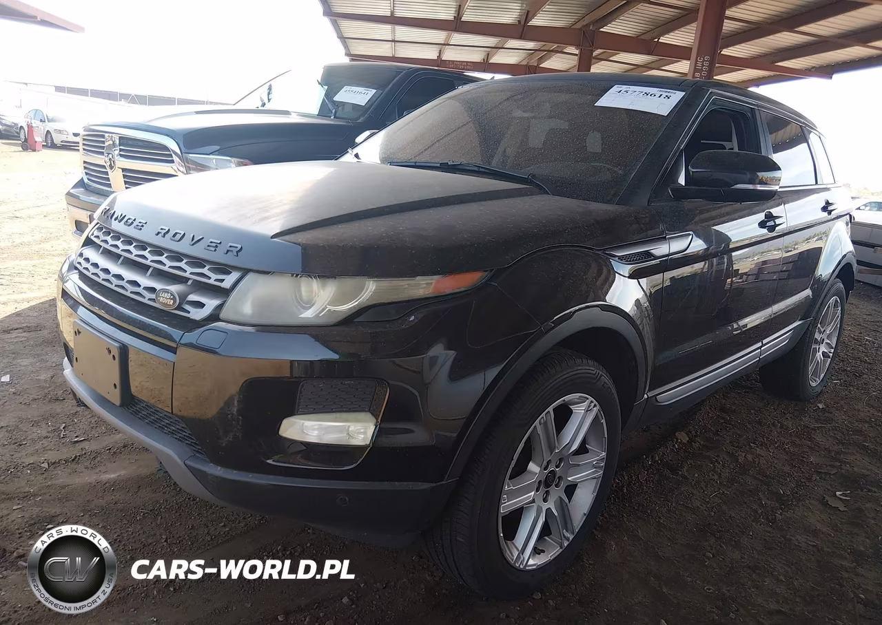 2013 Land Rover Range Rover Evoque Pure VIN:SALVP2BG6DH821885 - 2