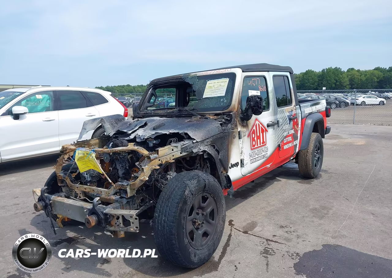 2021 Jeep Gladiator Sport 4X4 VIN:1C6HJTAG9ML525163 - 2