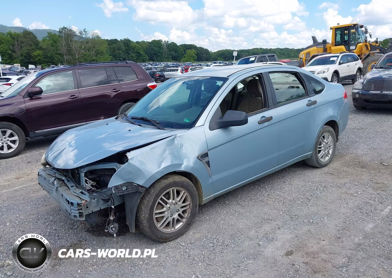 2008 Ford Focus Se VIN:1FAHP35N58W170664 - 2
