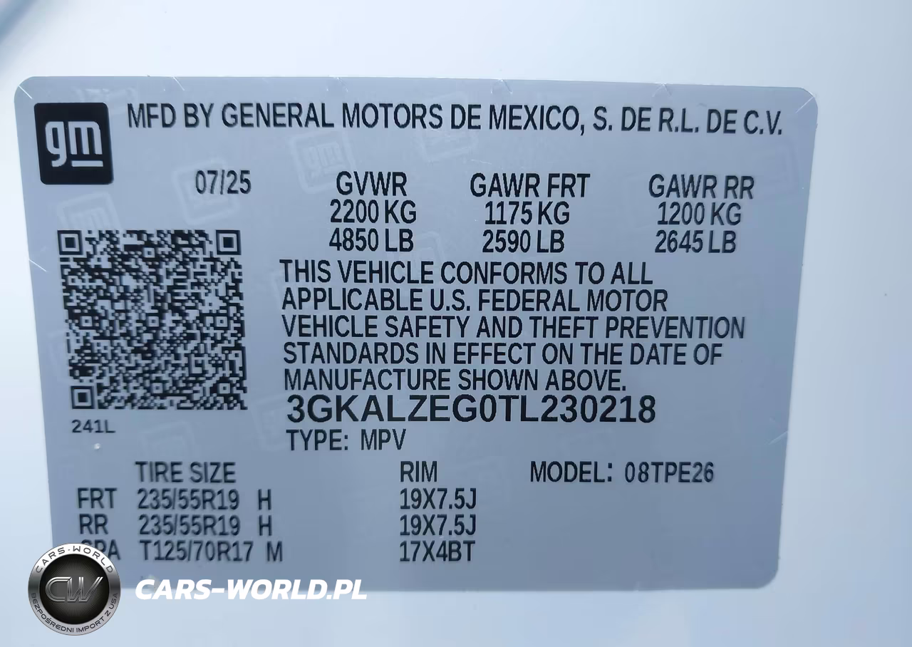 2026 GMC Terrain Awd Denali VIN:3GKALZEG0TL230218 - 9