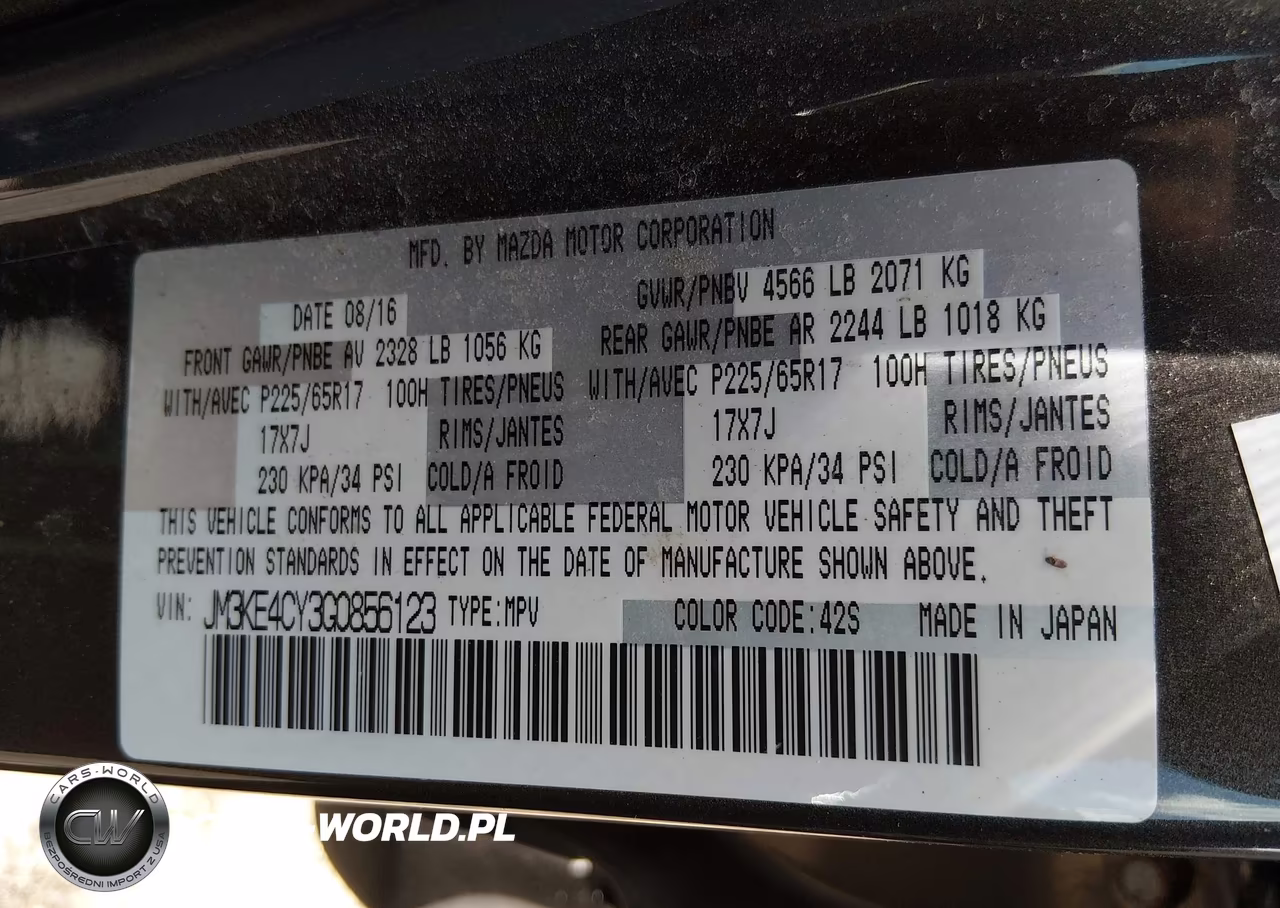 2016 Mazda Cx-5 Touring VIN:JM3KE4CY3G0856123 - 9