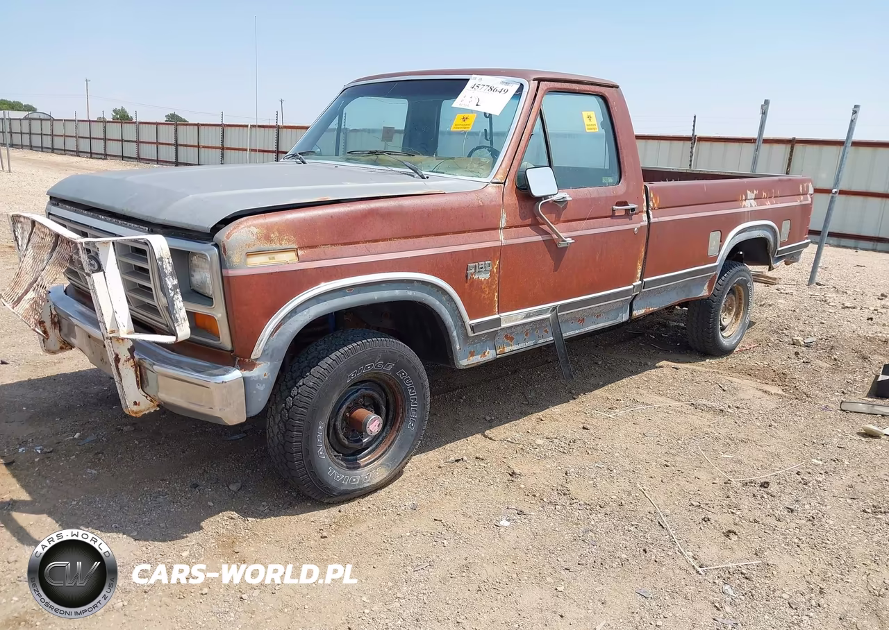 1986 Ford F150 VIN:1FTEF14N3GKA50549 - 2
